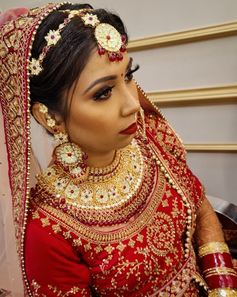 bride makeup